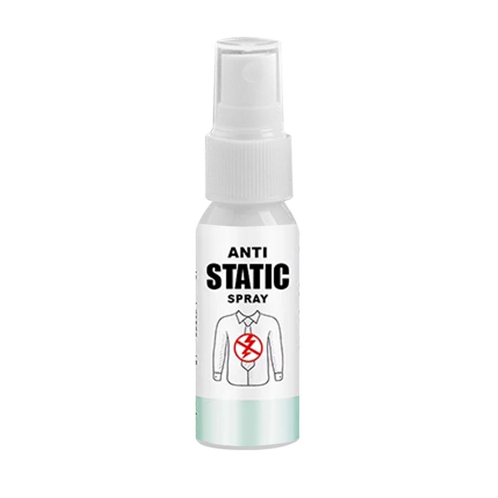 Spray antistatique pour tissu 30/100ML | Produit en Spray Anti-statique, élimine efficacement la statique, nettoyage ménager, directe: 30ml