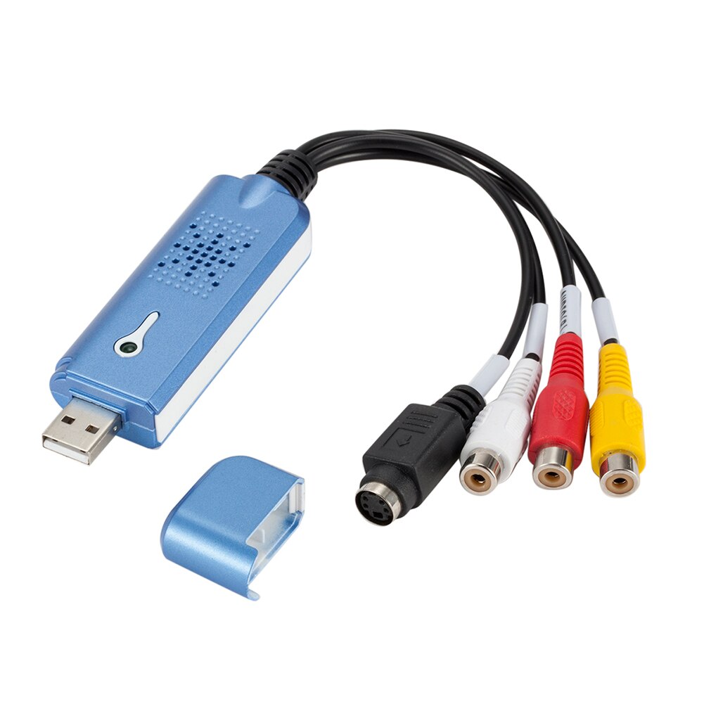 USB2.0 Capture Kaart Video Tv Dvd Vhs Audio Capture Card 3 In 1 Vhs Naar Dvd Adapter Voor WINDOW2000/xp SP2 / Vista