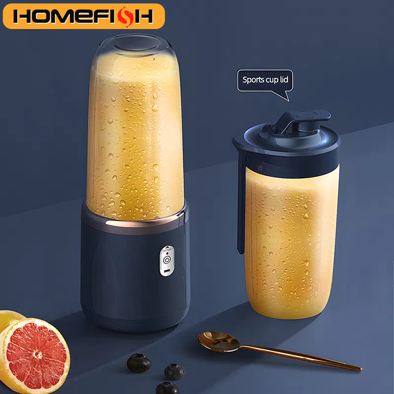 Doppia tazza multifunzione USB miscelatori di frutta spremiagrumi spremiagrumi elettrico portatile frullatore spremiagrumi tazza cibo frappè succo creatore