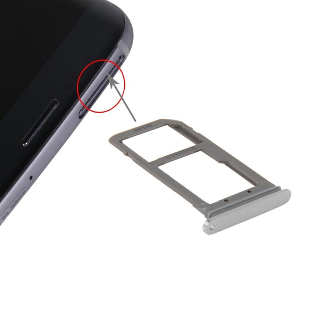 SIM Card Tray Dual Slot Holder Carrier Replacement Part for Samsung Galaxy S7 Edge/G935/Galaxy S7