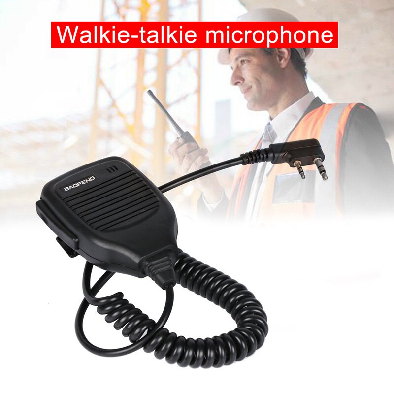 Baofeng microfone microfone rádio em dois sentidos walkie talkie UV-5R bf888s sub venda