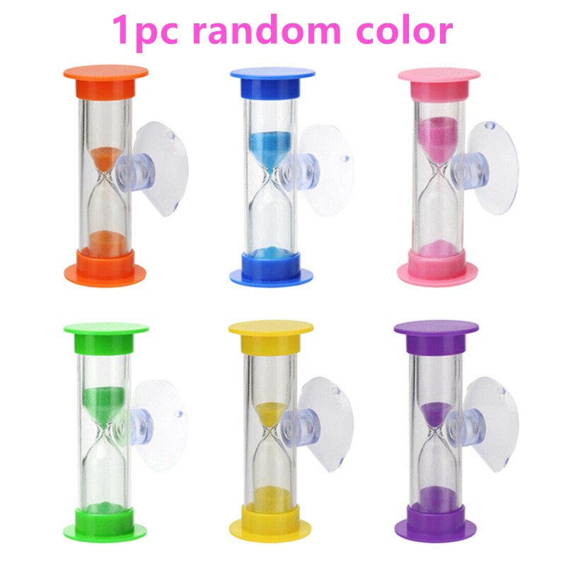 2/3min Hourglasses Children Teeth Brushing Timer Wall-Mounted Home Decor Hourglasses Toothbrush Timer For Teeth Brushing 1pc: random color / 2 min