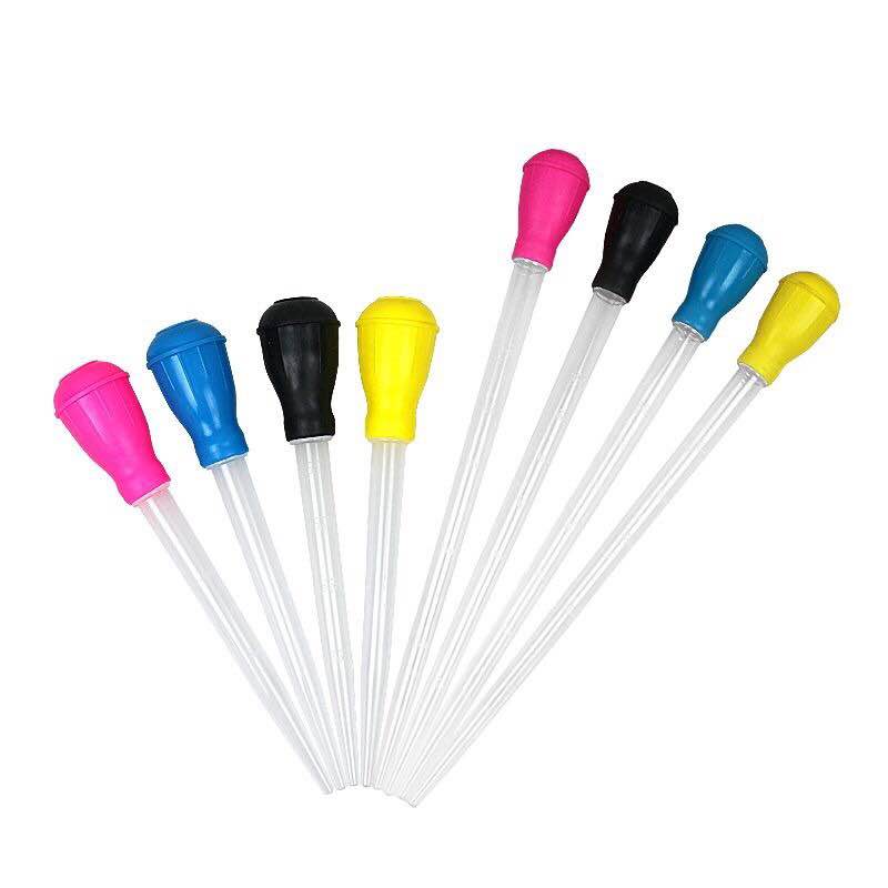 28/43CM 30/50ml pipette fish tank siphon pump water changer aquarium pipette BBQ Tool Supply tube aquarium clean tool