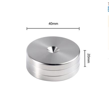 Lyele 316L Rvs Speaker Voet Nail High-End Audio Statief Schokdemper Voet Nail Pad: Goud