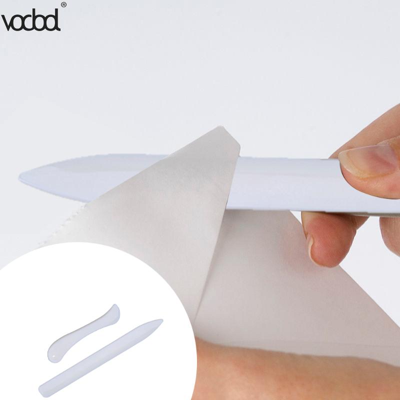 2pcs Paper Creaser Set for DIY Scrapbooking Card Making Photo Album Paper Folding Tool Crafts Edge Side Slicker Letter Opener