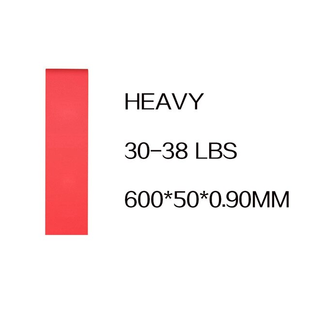 5 farver yoga banda elastikker fitness hofte gummi loops latex modstand bands ligas de resistencia gym træningsudstyr spanien: Niveau 4