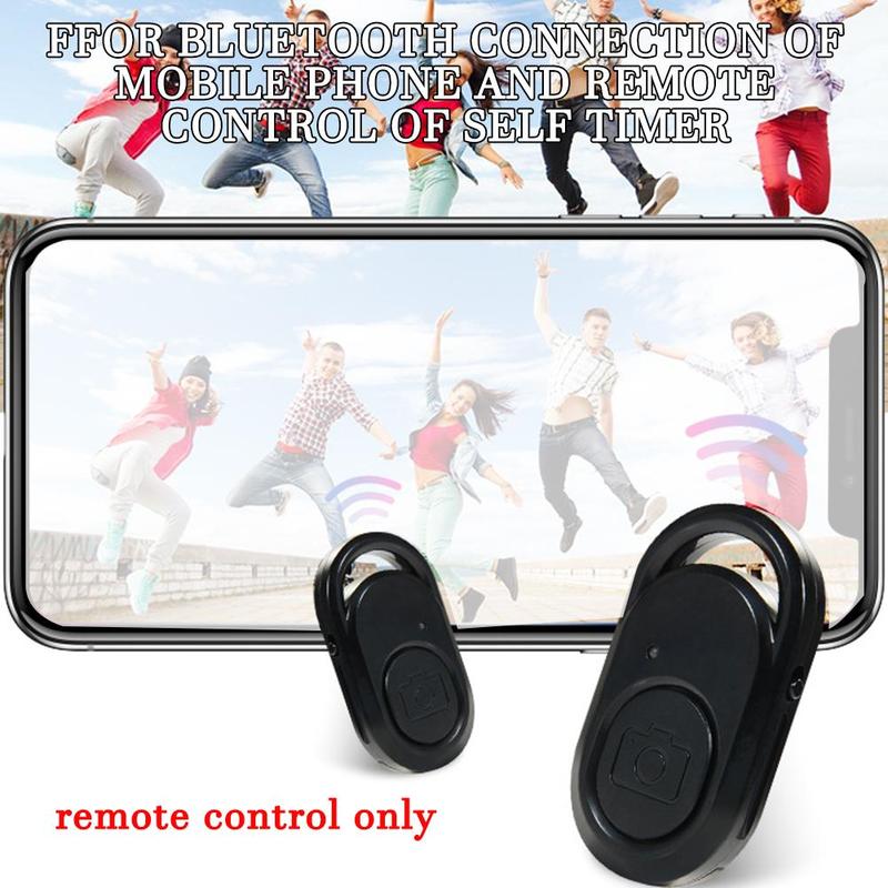 Remote Shutter Clicker Wireless Bluetooth Selfile Button Controller Trigger for Android iOS iPhone iPad Samsung Google Tablets