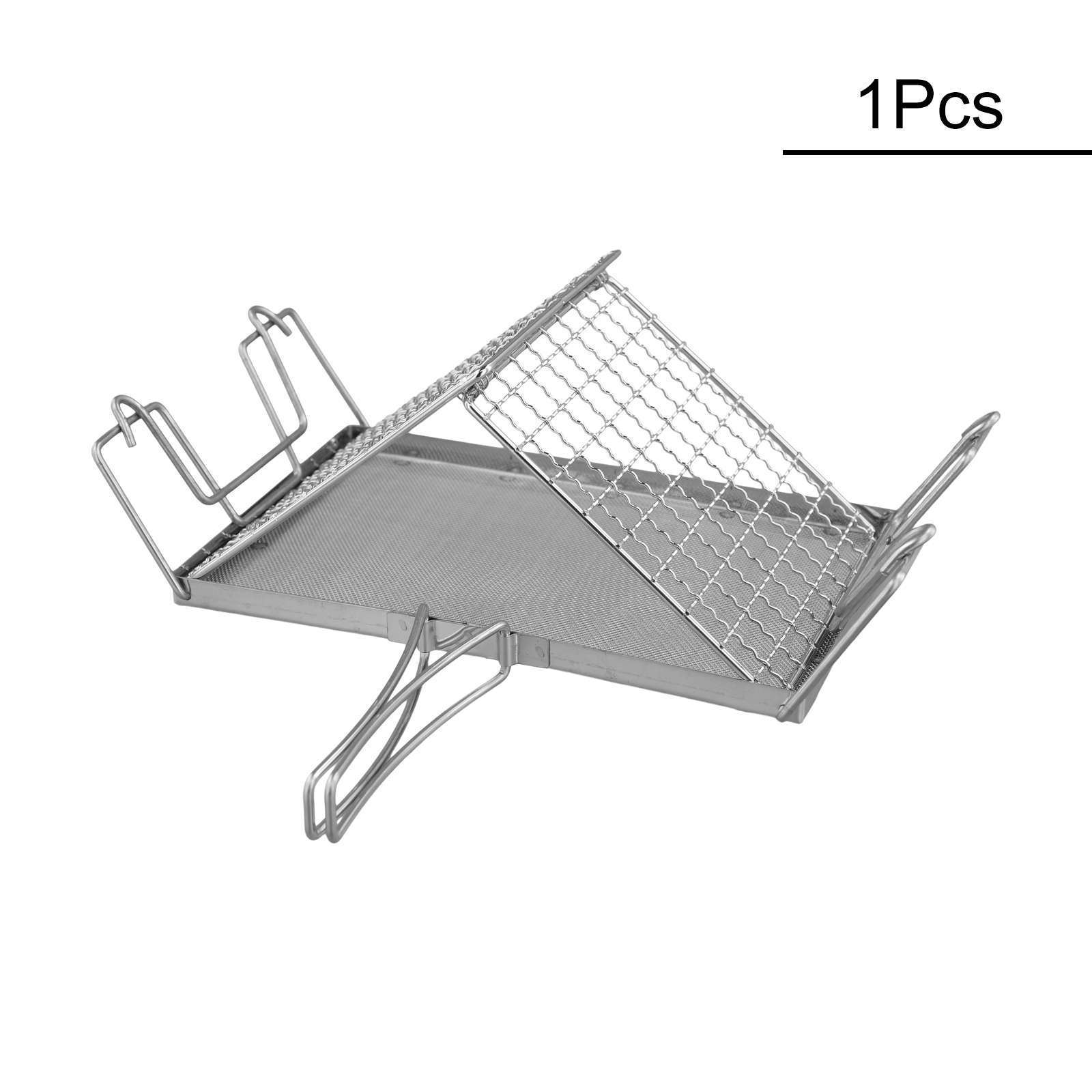 Campingbrødrister foldbar campingkomfur camping picnic praktisk at opbevare nem at rengøre foldbar opbevaring