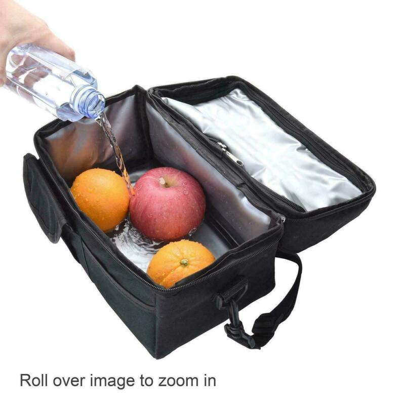 Insulated Lunch Box Tote Bag Travel Men Women Adult Cold Food Thermal Cooler 8L