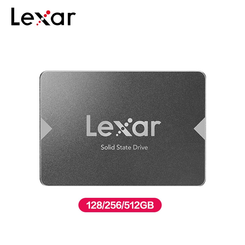 Lexar NS100 2.5 &quot;Sata Iii Ssd 128Gb 256Gb High Speed 520 Mb/s Interne Solid State Disk Harde drive 512Gb Voor Laptop Desktop Pc