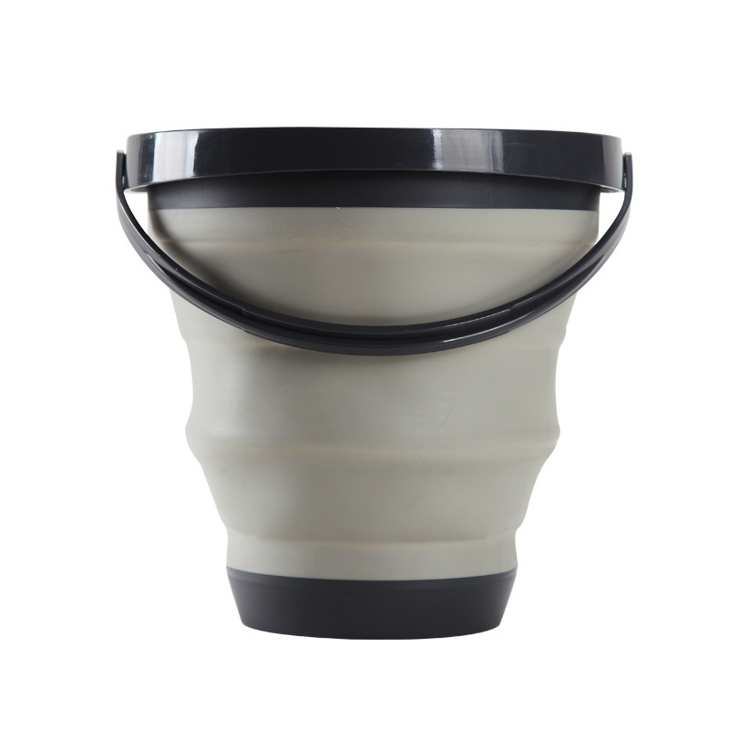 Household Folding Basin Plastic Travel Portable Water Basin Retractable Travel Foldable Bucket Portable Water Basin: Default Title