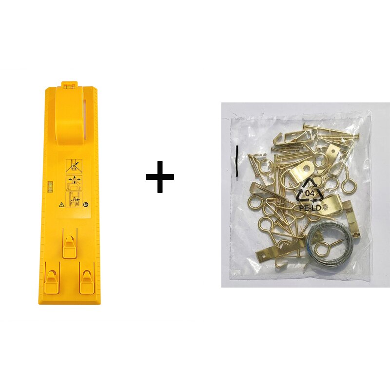 Foto häng & nivå album balans linjal gör-det-själv hushållsinstallation fotoram nivå linjal bälte placering bestämning spik: Brun