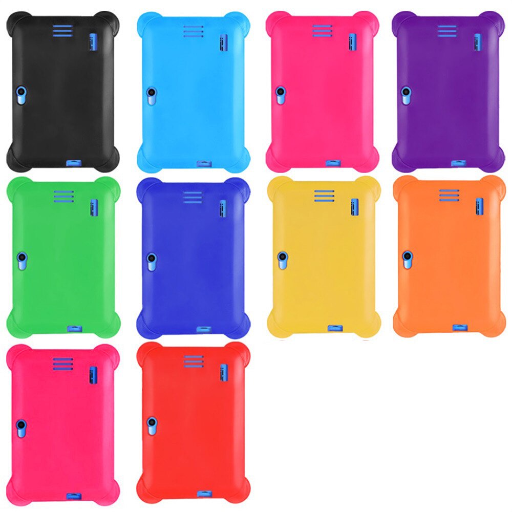 Universele 7-Inch Silicone Soft Case Beschermhoes Voor 7in Q88 Y88 Kids Tablet