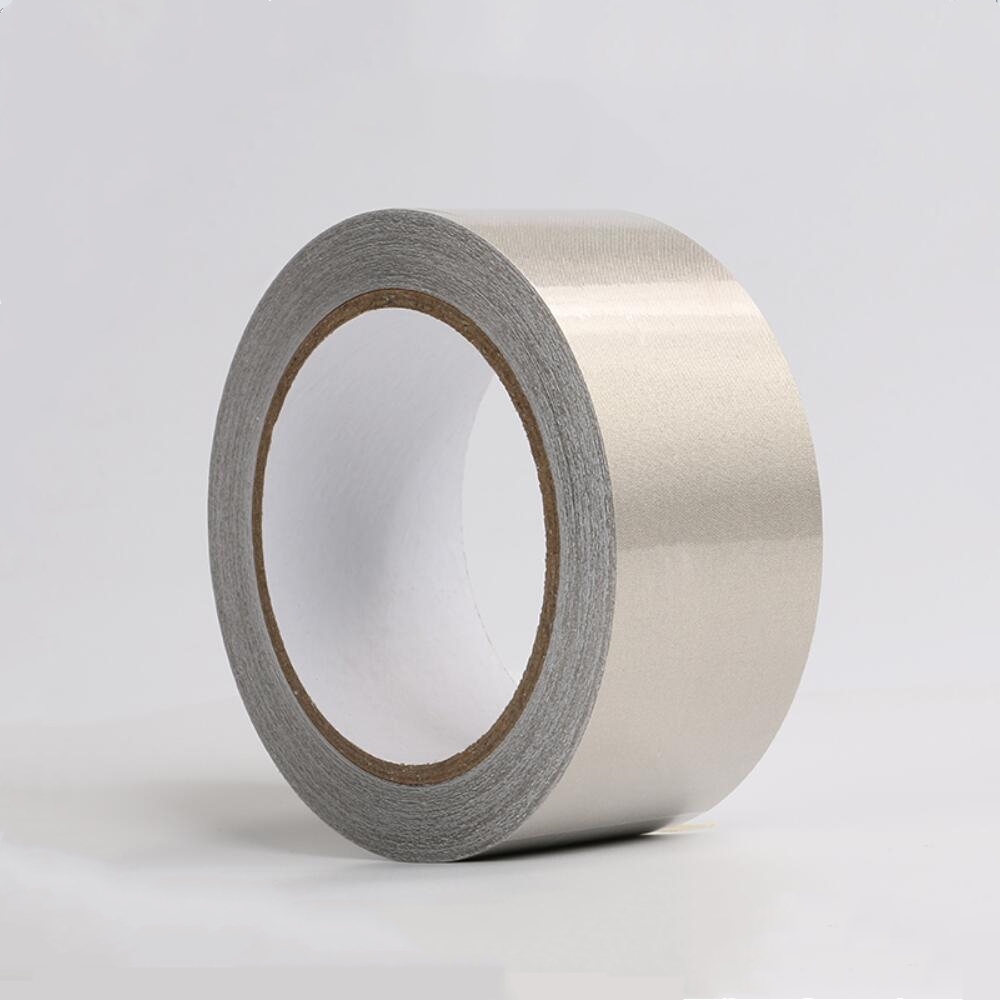 20 Meter Silver Conductive Fabric Cloth Tape Single-Sided For Laptop Cellphone LCD EMI Shielding Adhesive Tape