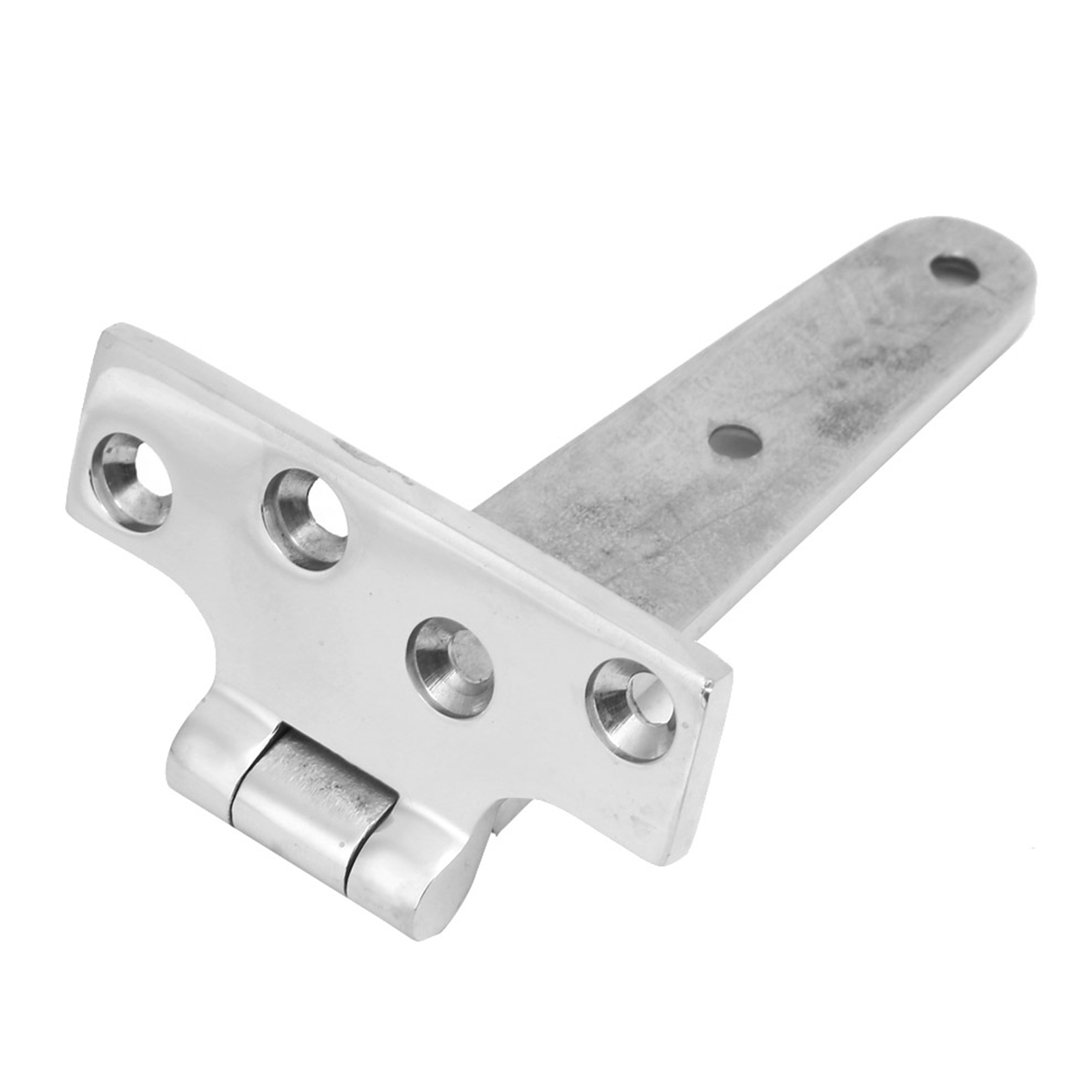 Dørhengsel t-type hengsel havn støthengsel fortykket rustfritt stål t-type hengsel hjem dør porttilbehør 151*75*4.5mm hengsler