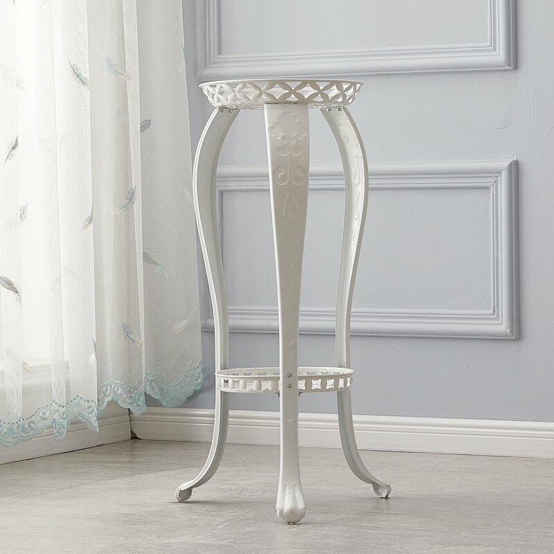 Flower rack rack home office living room balcony green dill wrought iron flower stand floor European bonsai flower stand