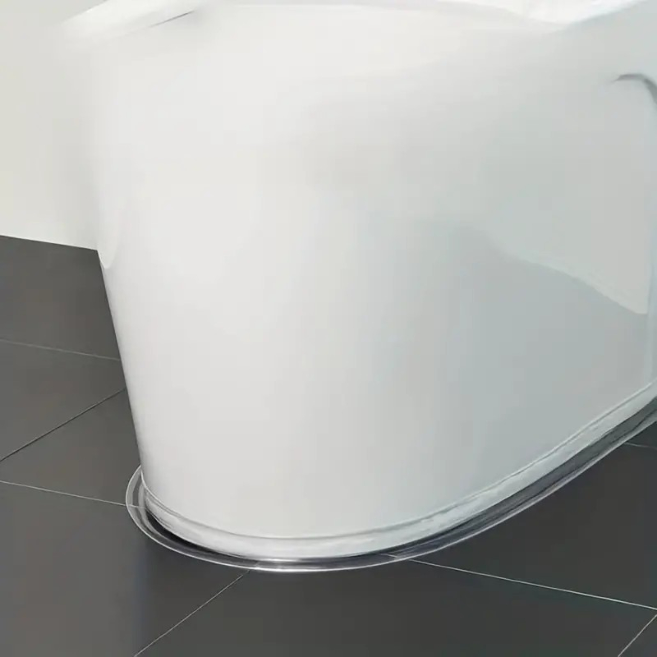 1 Rol Waterdichte Transparante Pvc-Zelfklevende Tape-Perfect Voor Badkamers, Toiletten, Gootstenen En Keukens-Superklevend!