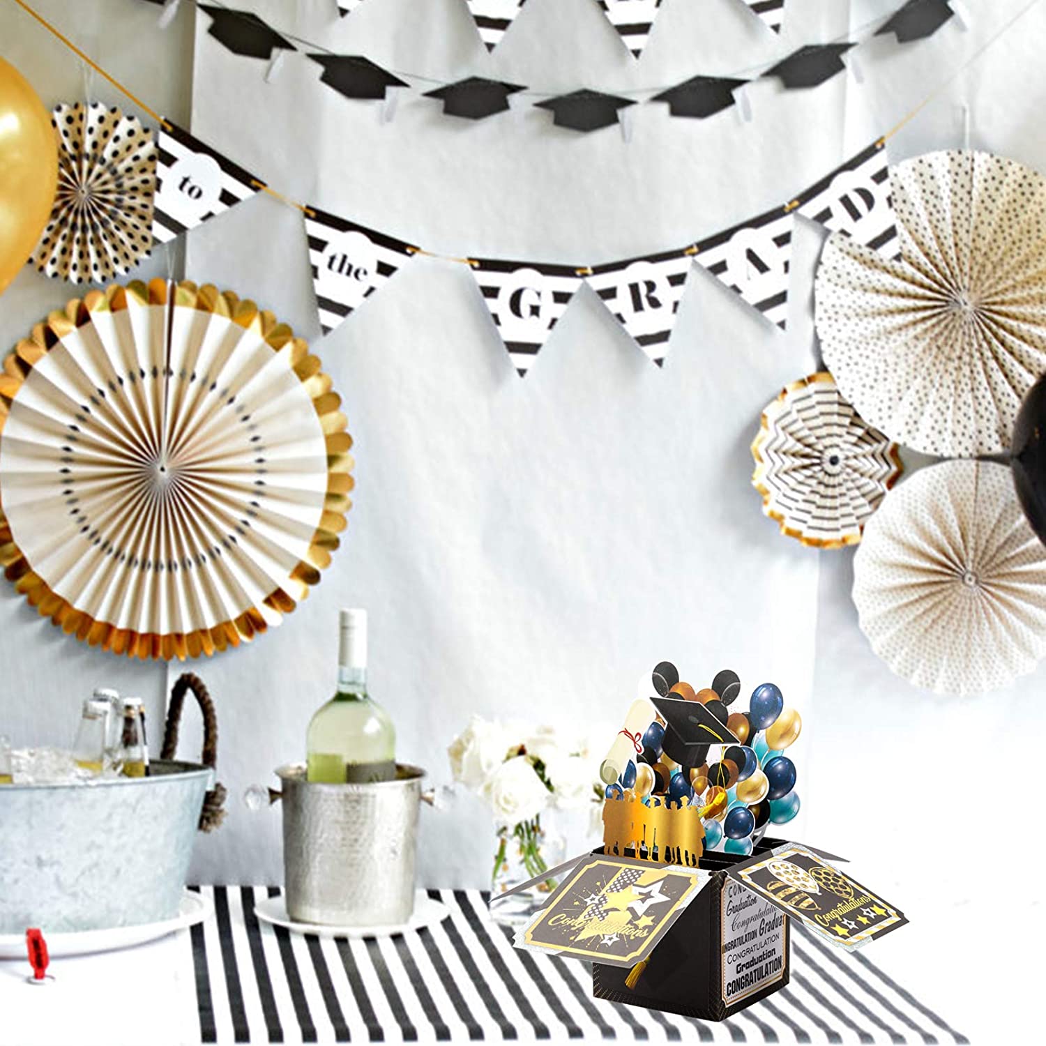 3D Graduation Season Pop Up Card，Graduation cards