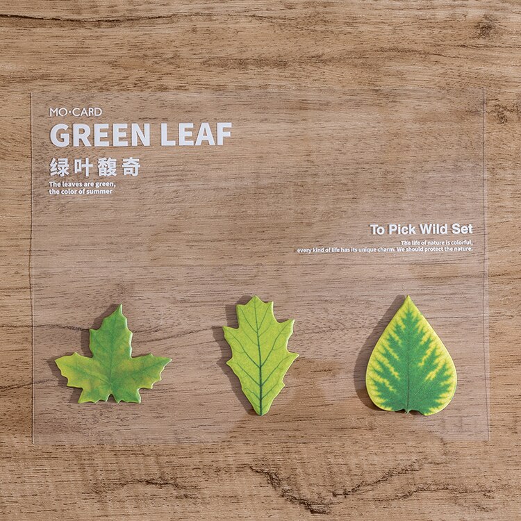 Notepad Wind Part 60 Stks/partij Sticky Notes Wind Plant Natuur Note... – Grandado