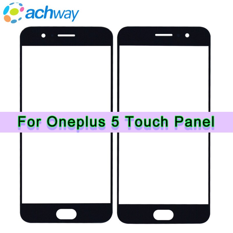 5.5 ''Voor Oneplus 5 Touch Panel Voor Glas Lens Voor Oneplus5 Touch Panel Vervanging Oneplus 3 Oneplus3 3T zwart/Wit