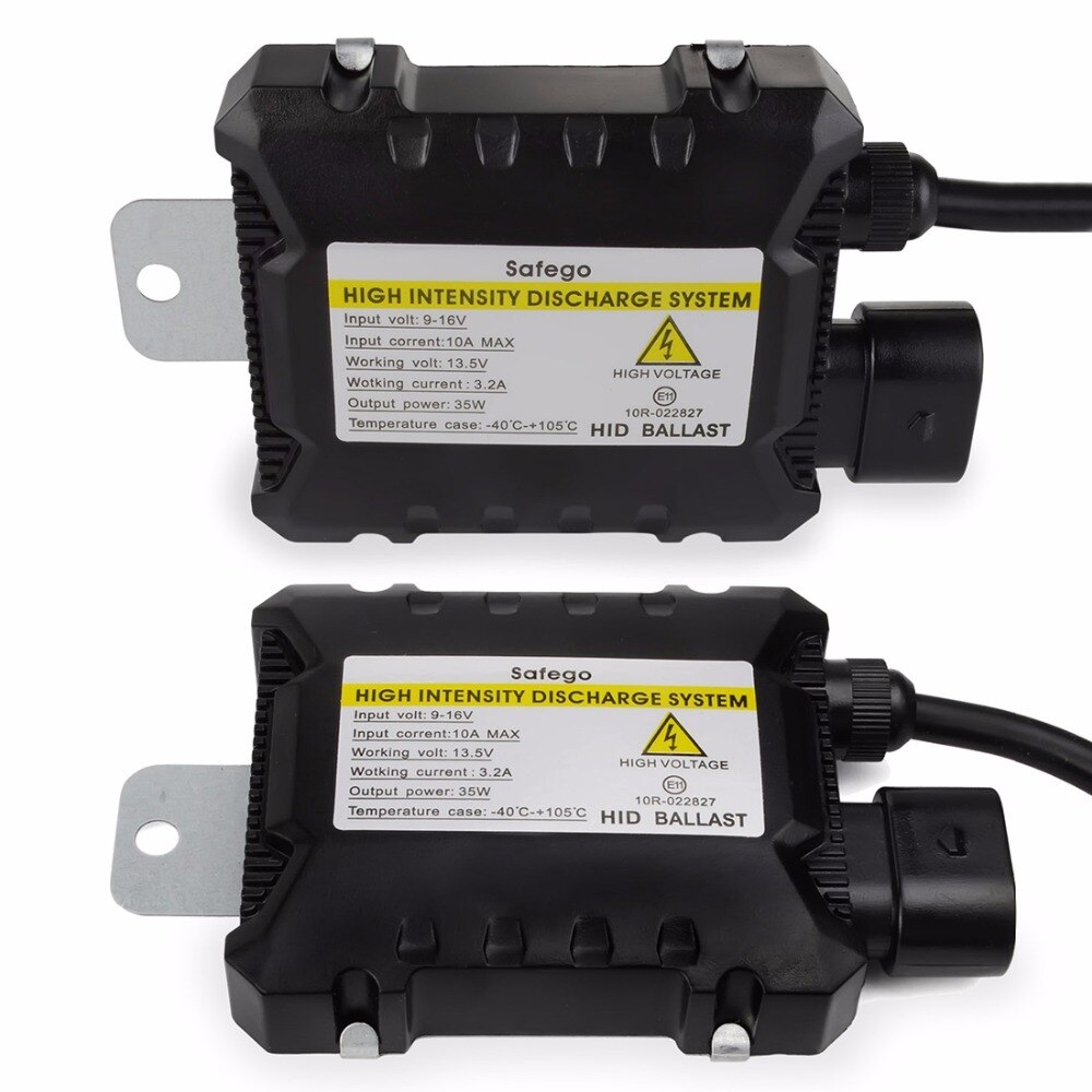 Safego H4-3 35w bixenon hid kit h4 Bi xenon alta baja y h4 Hola Lo 5000k 6000k 8000k 4300k 12000k para faros delanteros de coche