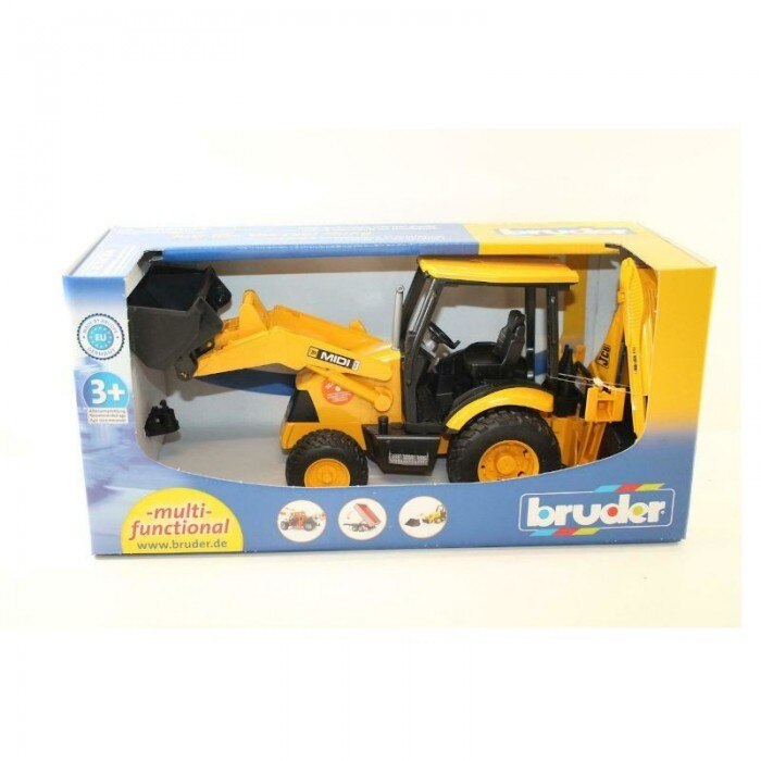 EXCAVADORA JCB MIDI CX CON PALA FRONTAL 