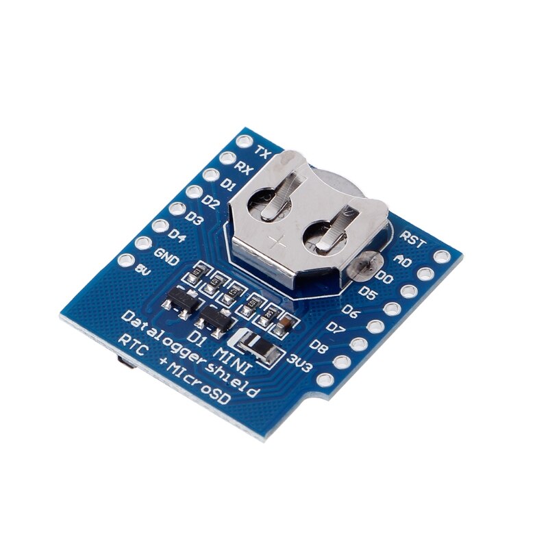 Micro SD Wemos D1 Mini Data Logger Shield+RTC DS1307 Clock For Raspberry 77UB