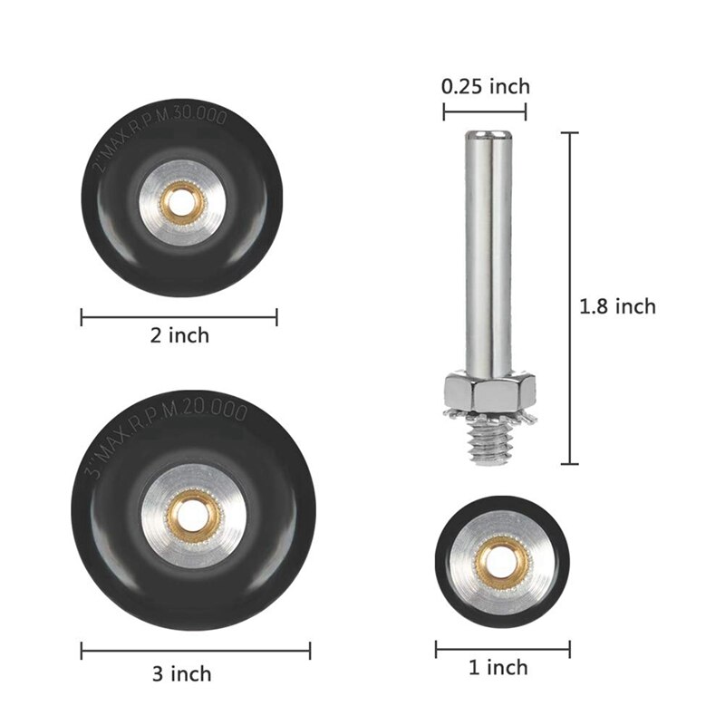 5Pcs Roloc Disc Pad Houder & 30Pcs Flap Disc 2 Inch Zirconia Platte Flap Disc Roloc Roll Lock slijpen Schuren Wielen