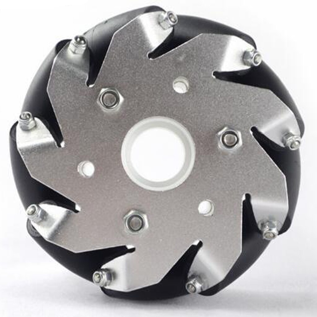 DIY Robot Track Mecanum Diameter Per Wheel: 4 inches (100mm) 42 Stepper Motor with 42 Motor Bracket Set of Matching Screws