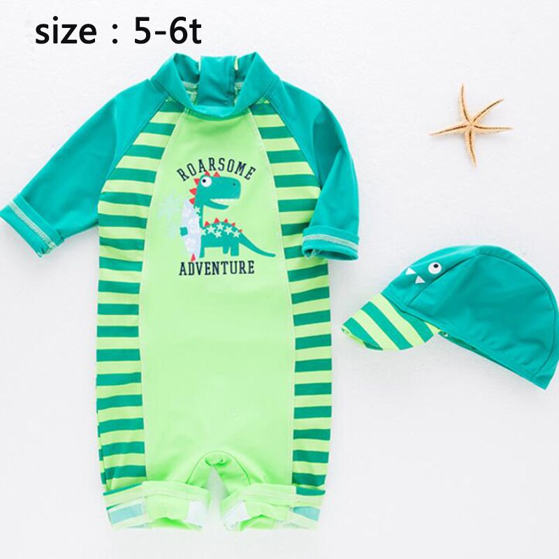 freundlicher Badeanzug Jungen Bademode Ebene dinosaurier Badeanzug Art Baby Badeanzug Schwimmen Schwimmbad Kleidung: Größe 5t