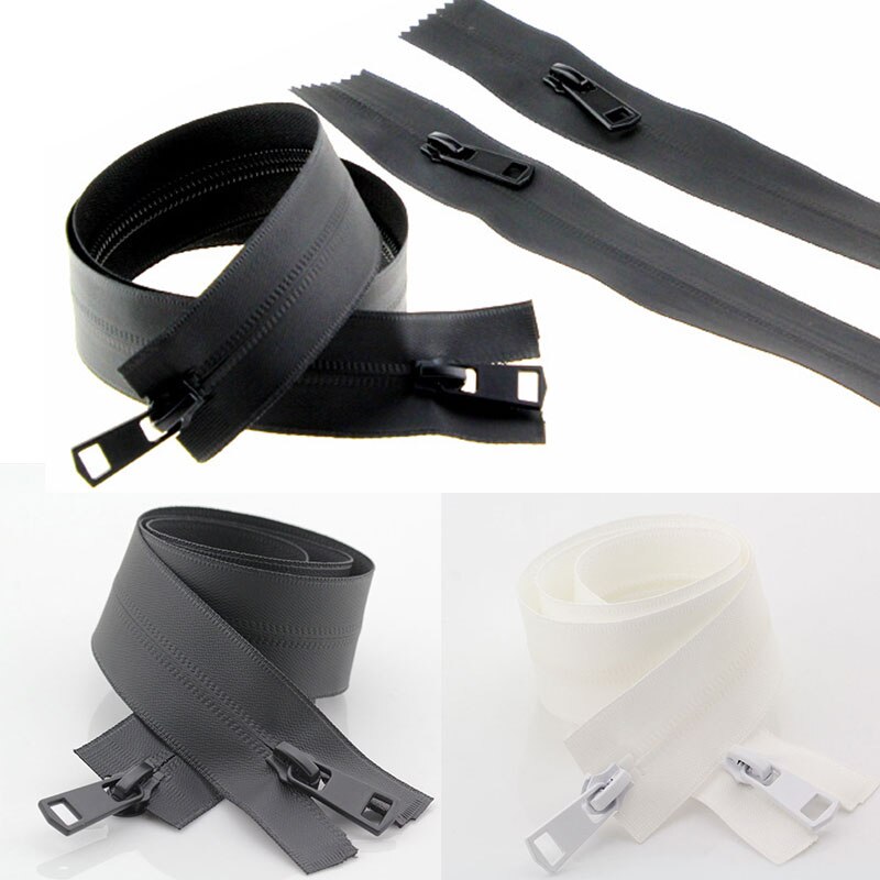 150Cm Waterdichte Rits Twee-weg Zip Voor Donsjack Omkeerbare Ritsen Voor Diy Kleding Handwerken Naaien Materiaal Accessoires