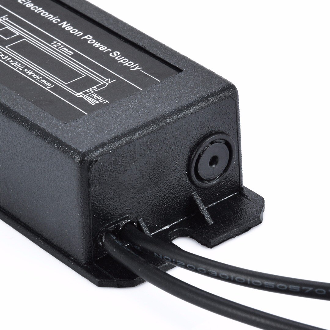 Electronic Neon Transformer Neon Light Sign Electronic Transformer Power Supply HB-C02TE 3KV 30mA 5-25W with Cable