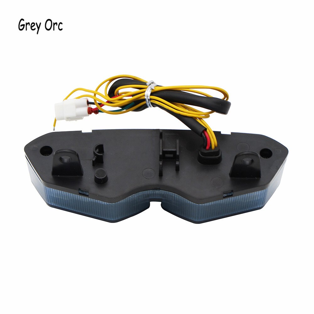 Til yamaha yzf  r6 2003 2004 2005 baglygte baglygte bremse blinklys integreret led lys