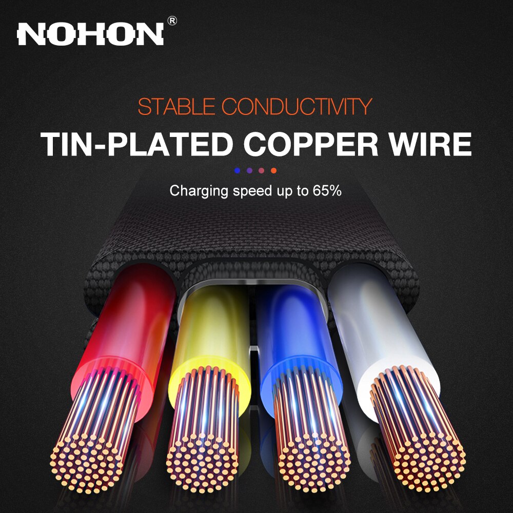 2M 3M USB Charger Cable Data Cord For Apple iPhone 7 8 Plus 5 6 6S X XR XS Max 11 Pro iPad Origin Phone 3A Fast Charge Long Wire