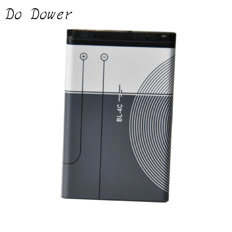 Doen Dower 890Mah Bl 4C BL-4C Vervangende Batterij Voor Nokia 6100 6125 6136 6170 6300 7705 7200 7270 8208 batterij BL4C
