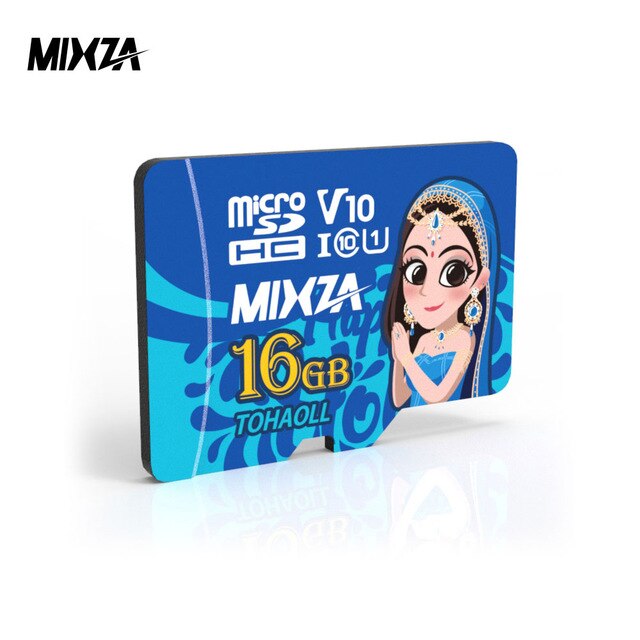 MIXZA-tarjeta de memoria 256GB, tarjeta Micro sd Clase 10 de 128GB, 64GB, U3, 80 MB/S, 32GB, flash, TF/SD, UHS-1: 16GB U1