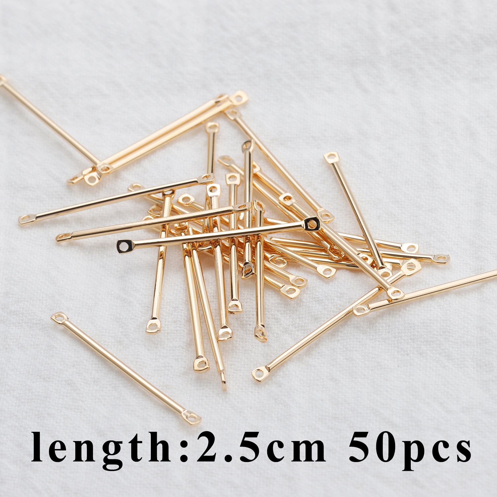 YEGUI M811,jewelry accessories,needle,18k gold plated,0.3 microns,diy accessories,nickel free,charm,jewelry making,50pcs/lot