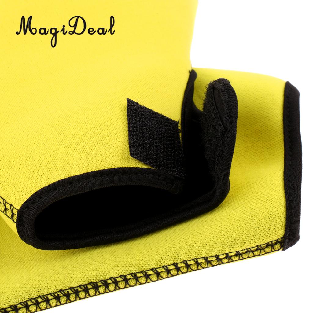 MagiDeal 1 coppia neoprene Nuotata di Nuoto Guanti per Immersione Acquatico Acqua di fitness Allenamento di Resistenza Palmati Guanti S/M/L