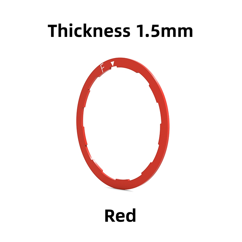 Bike Cassette Gasket Freehub Body freewheel Washer Freewheel Spacers Bicycle Hub Washer For Adjusting Bike Flywheel washer: Blue