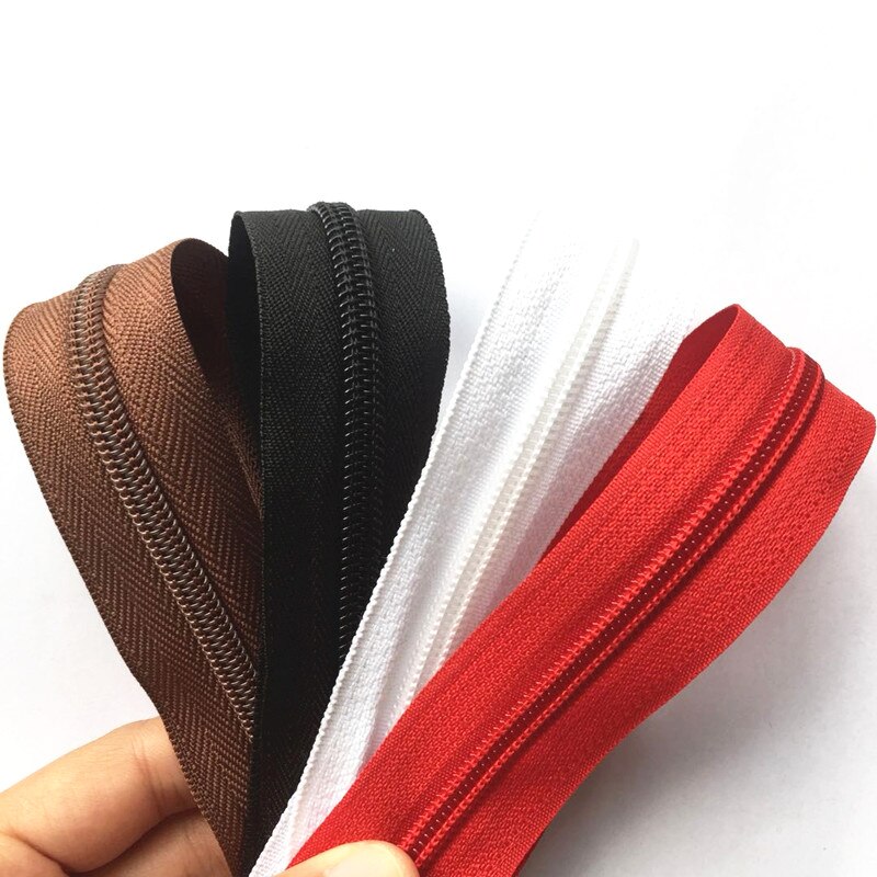 Cremalleras de nailon cerradas, 10 Uds., 15cm de longitud, a medida, para pantalones, bolsos, cierres deslizantes, costura de ropa DIY, accesorios para manualidades