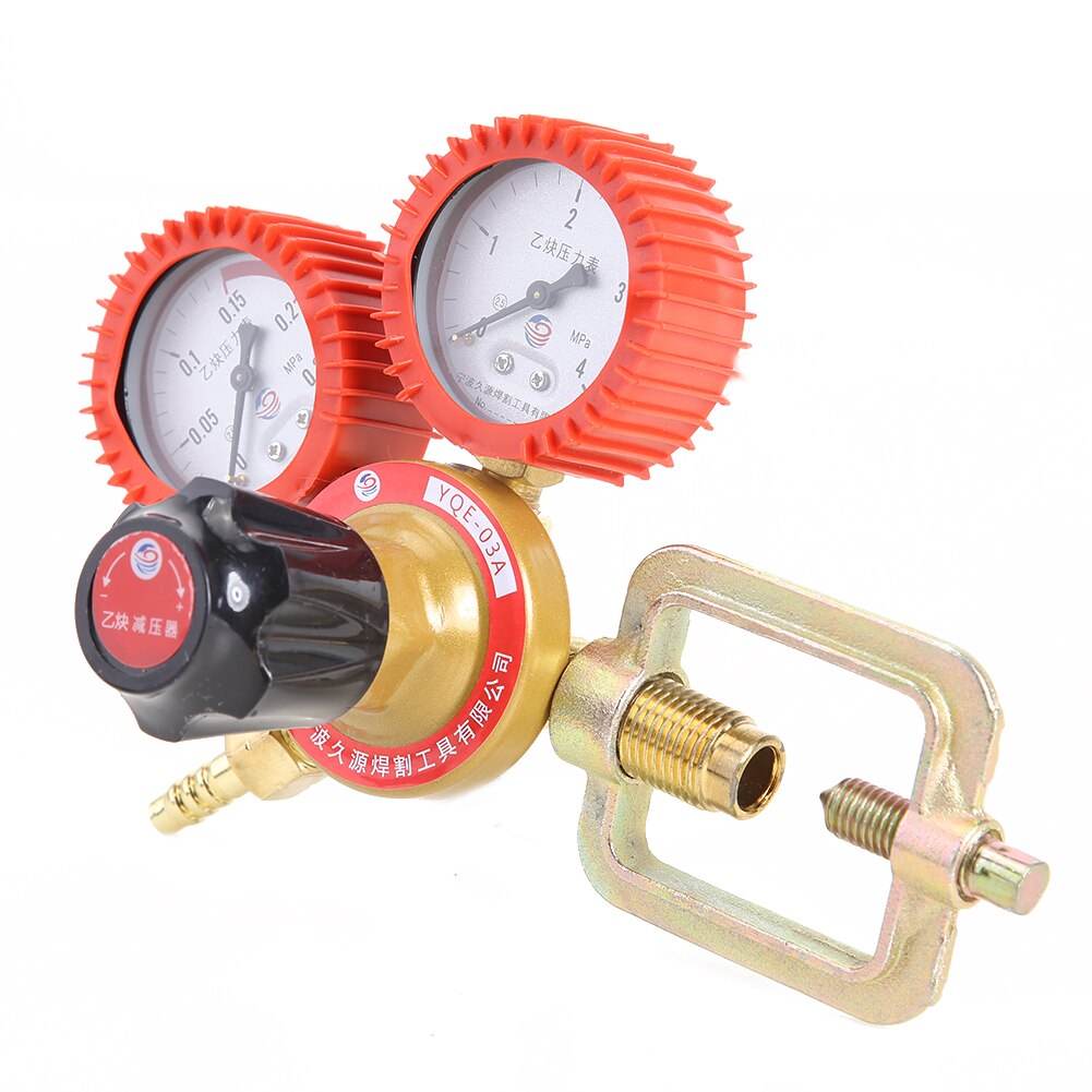 Gas Regulator Acetylene Set Flowmeter Gauge Meter Meter Pressure Reducer Valve for Gas Torch Welding Cutting Kit
