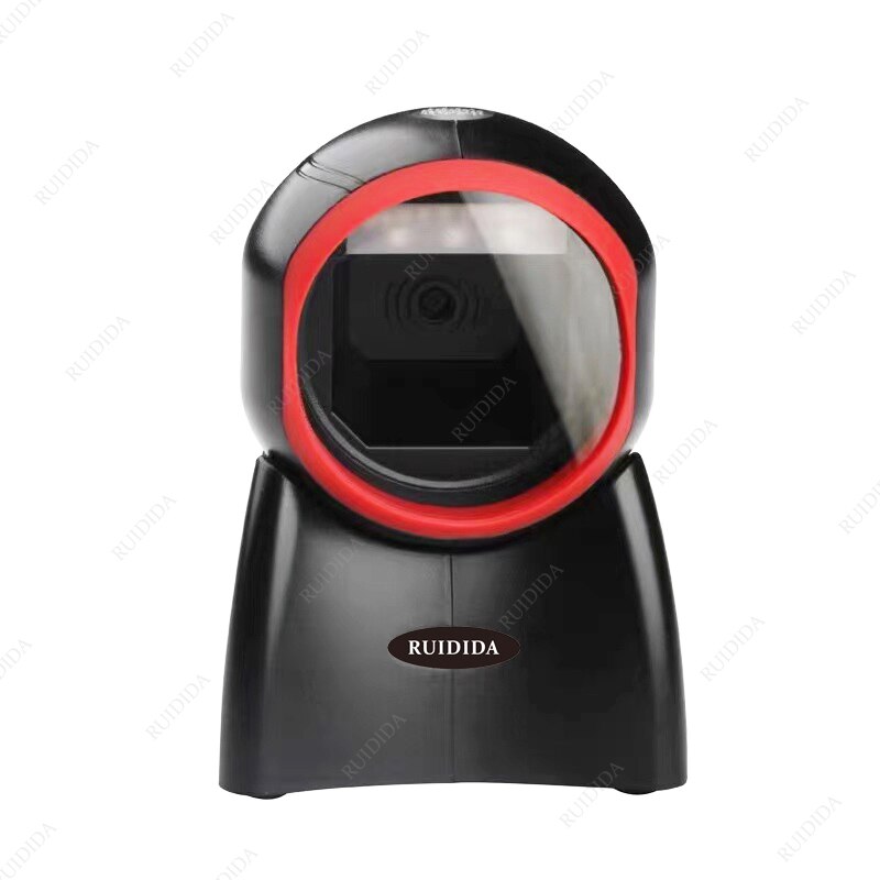 Qr Code Desktop Barcode Reader Usb 2D Hand-Gratis Bar Code Scanner 2d Auto Sense PDF417 Data Matrix Reader voor Supermarkt Winkel: Default Title