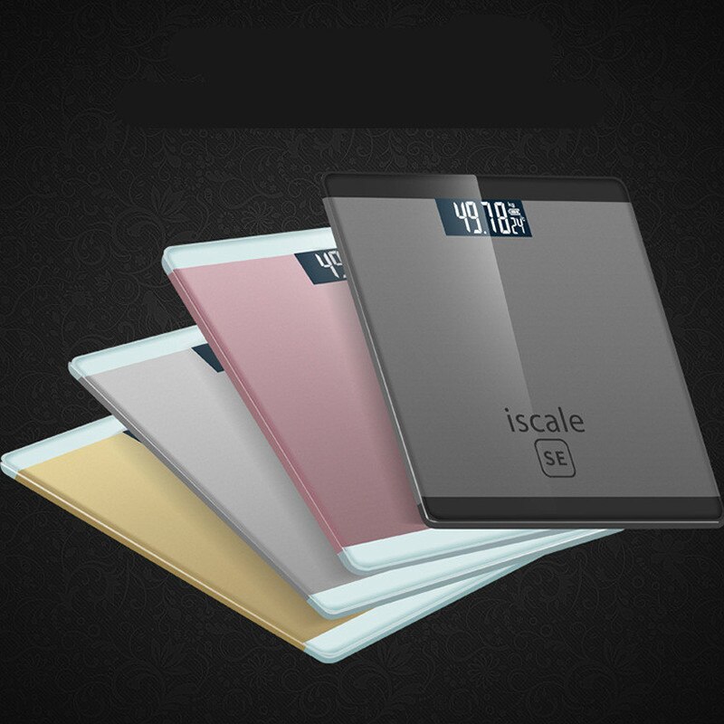 Human Body Scales Glass Smart Household Electronic Digital Floor Weight Balance Bariatric LCD Display 180KG