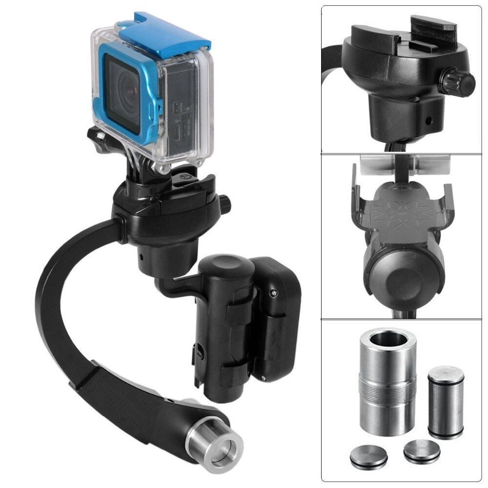 Mini Handheld Camera Stabilizer Video Steadicam Gimbal for Gopro go pro Hero 3 + 4 Action Camera