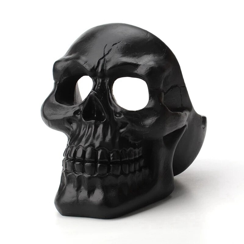 Terror Skull Ashtray Resin Decoration Ashtray Home Office Bar Decoration Crafts Decoration Men'S: sky blue