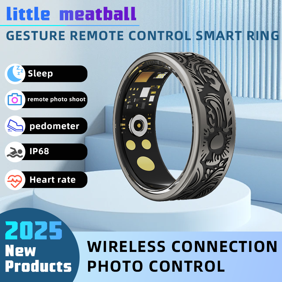 kleine gehaktbal, 2025 Slimme armband voor mannen en vrouwen, gezondheidsmonitoring en slaapmonitoring, IP68 waterdicht, multisportmodus: 8