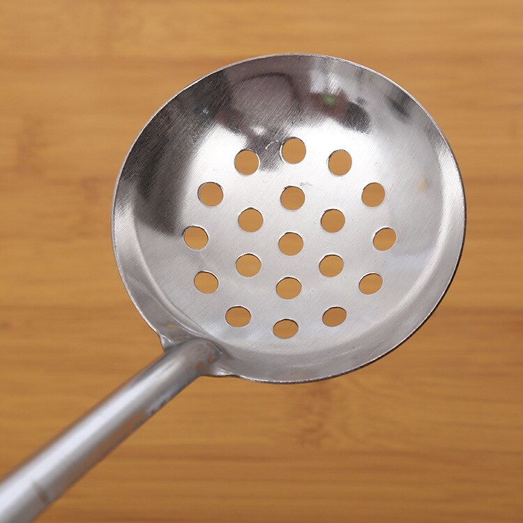 Style Hangable 7 Centimeters Soup Ladle Colander with Magnetic Stainless Steel Pot Spoon Colander
