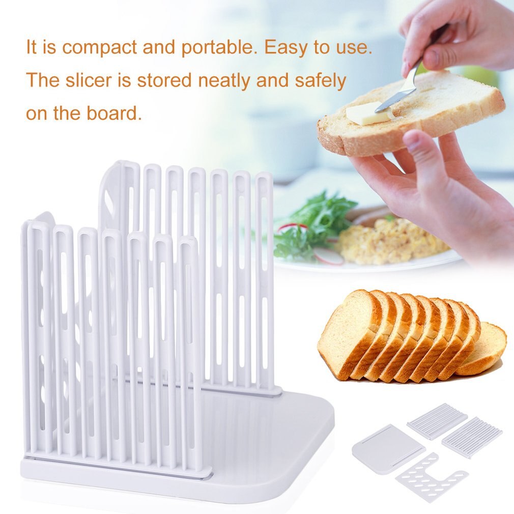 Professionele Brood Toast Cutter Slicer Snijden Cutting Guide Mold Maker Keuken Tool Praktische Brood Cutter