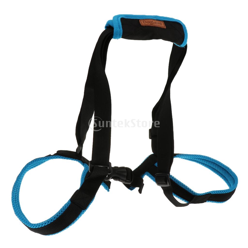Harnais de levage de ceinture auxiliaire | Pour chien de compagnie, pattes arrière, harnais de soutien à la mobilité avec écharpe d'aide pour chiens blessés âgés