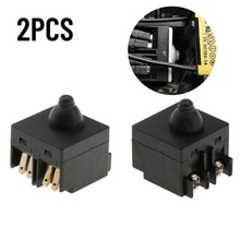 2pcs Push Button Switch For Angle Grinder 100 Polisher Power Tool Accessories Replacement Switch For 100mm 4" Angle Grinder